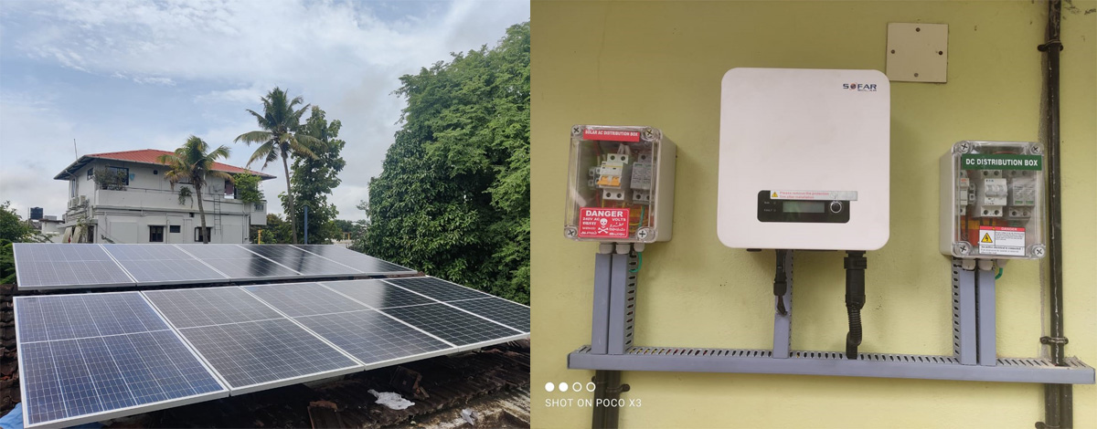 Jose — 4 kW residential solar installation at Kaloor